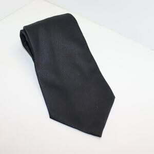Geoffrey Beene Black Classic Dress Tie 4” Wide Polyester